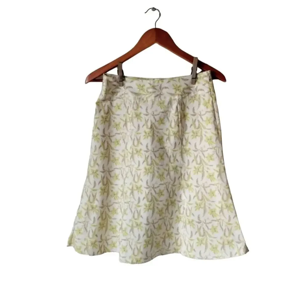 GAP Floral A-Line Skirt Size 2